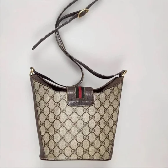 Gucci Brown and Cream Women's Bag - Picture 2 of 16